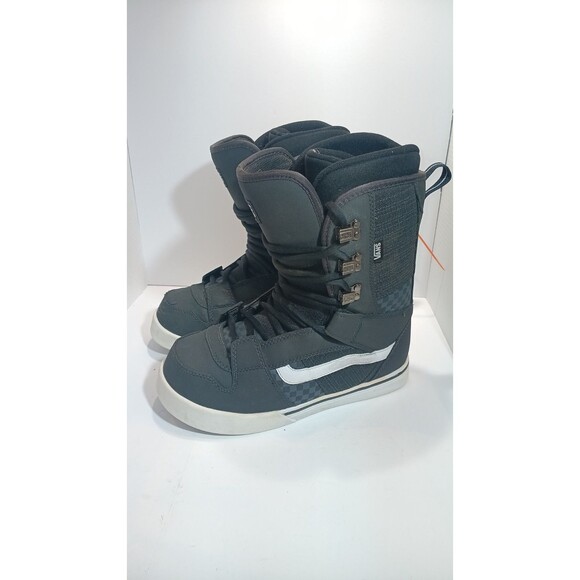 Vans Mantra Snowboard Boots Mens Size 9 EUR 42 Black Traditional Lace up - Picture 1 of 15